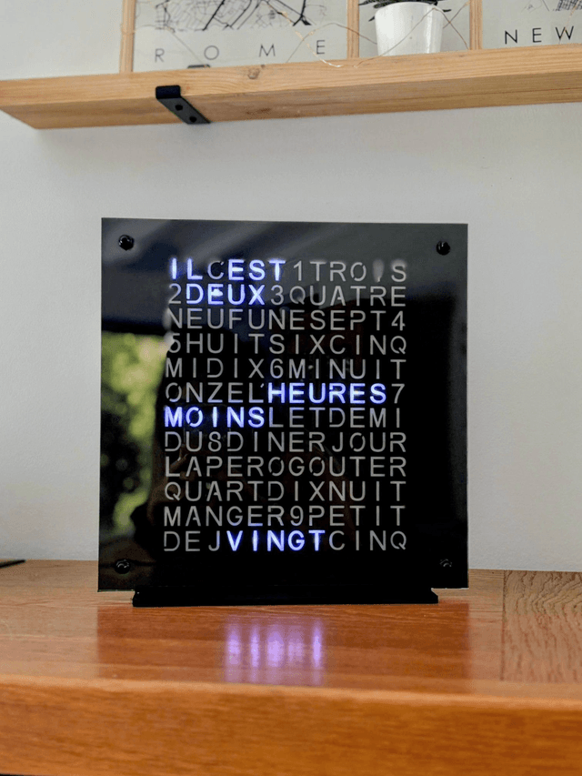 Horloge à poser LUMO DESIGN